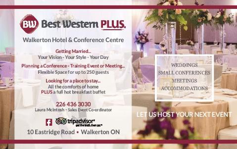 Best Western Plus Walkerton Hotel and Conference Centre - Click here to visit our website!