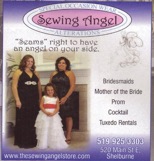 Sewing Angel - Click here to visit our Facebook page.