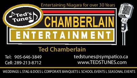 Ted's Tunes DJ Service / Chamberlain Entertainment - Click here to visit our website!
